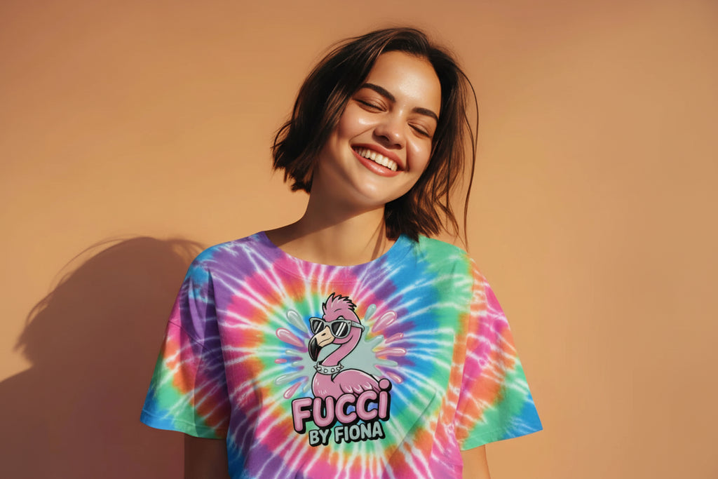 Fucci By Fiona Flamingo Crop Top